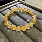 XLSL030 Yellow Tower Crystal bracelet 6/8/10/12mm