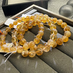 XLSL030 Yellow Tower Crystal bracelet 6/8/10/12mm