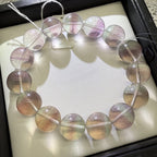 XLSL011 Colored Fluorite bracelet 6/8/10/12mm