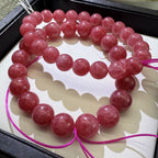 XLSL062 Rose Quartz bracelet 6/8/10/12mm
