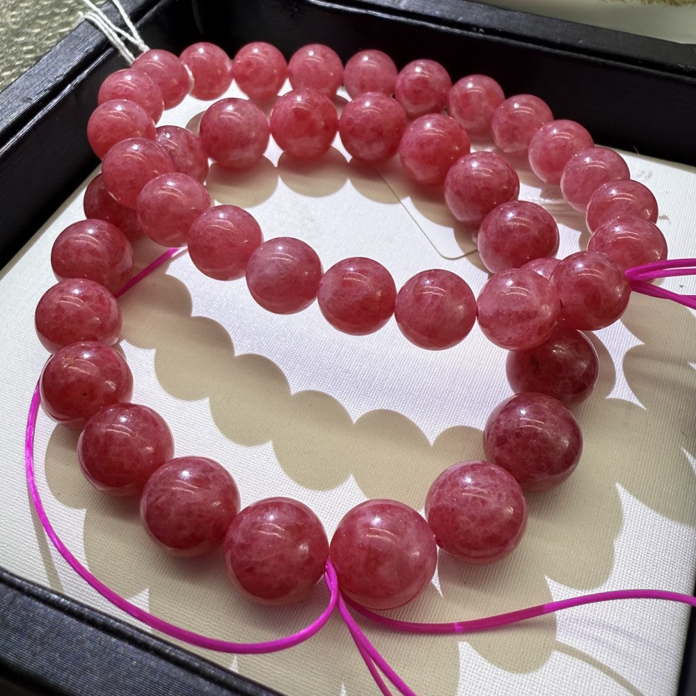 XLSL062 Rose Quartz bracelet 6/8/10/12mm