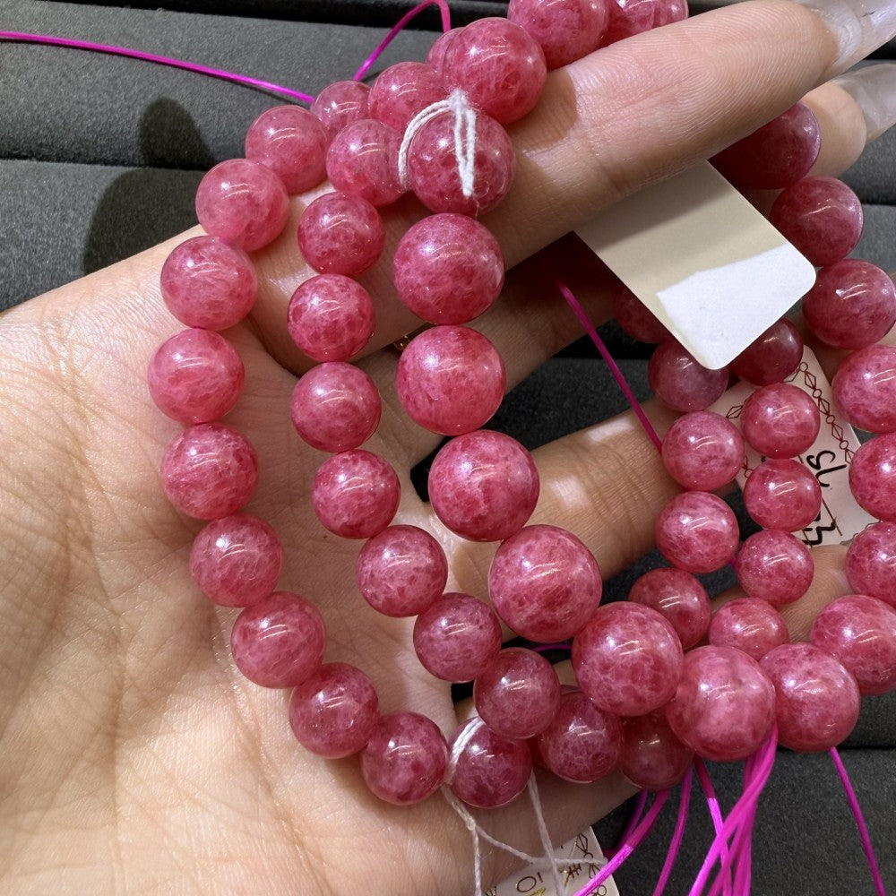 XLSL062 Rose Quartz bracelet 6/8/10/12mm