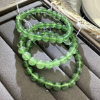 XLSL052 Green Fluorite bracelet 6/8/10/12mm