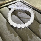 XLSL006  white ghostbracelet 6/8/10/12mm