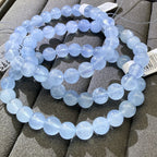 XLSL016  Aquamarine  Bracelet 6/8/10/12mm