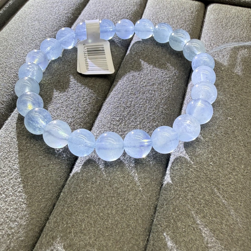 XLSL016  Aquamarine  Bracelet 6/8/10/12mm