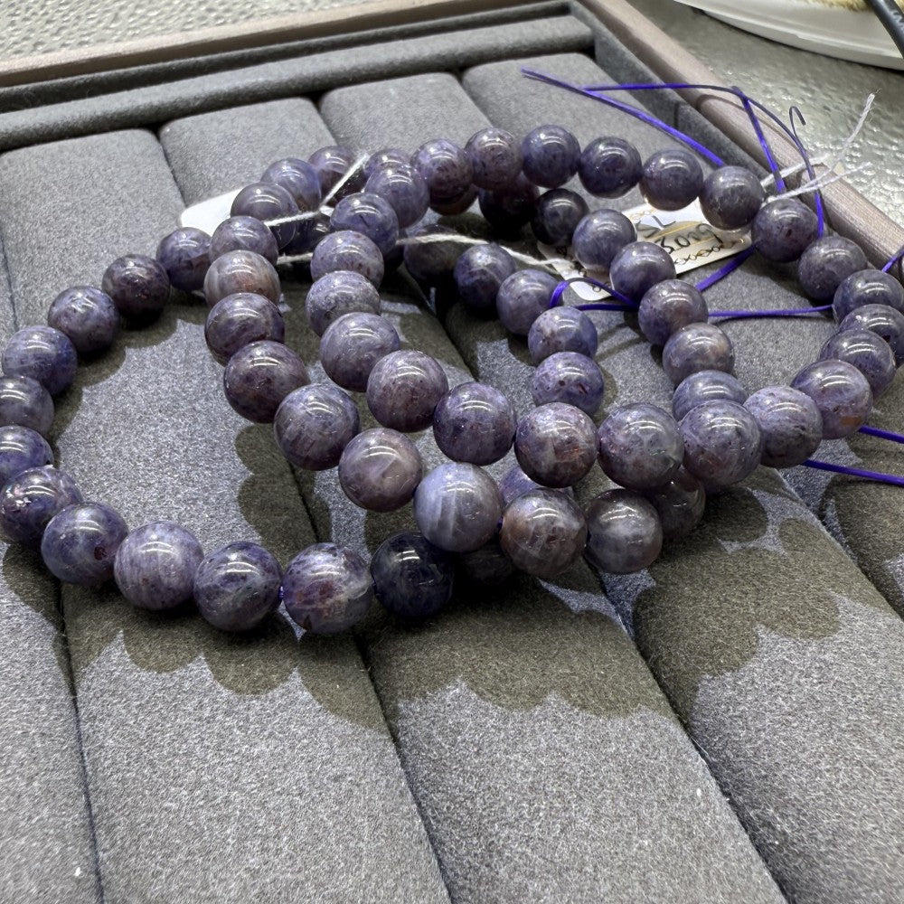 XLSL068  Blood Drop Violet bracelet 6/8/10/12mm