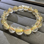 XLSL035 Golden Rutilated Quartz 1 bracelet 6/8/10/12mm
