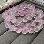 XLSL015  Rose Quartz bracelet 6/8/10/12mm