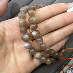 XLSL060 Milk Tea Moonlight bracelet 6/8/10/12mm