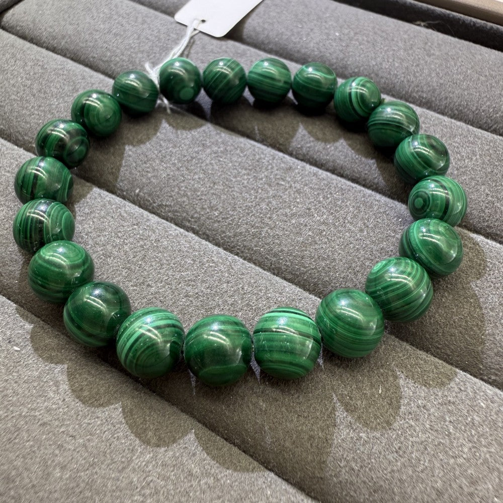 XLSL039 malachite bracelet 6/8/10/12mm