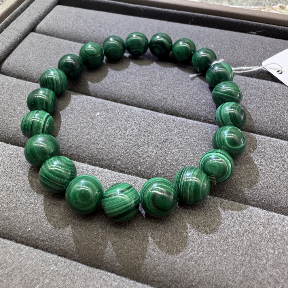 XLSL039 malachite bracelet 6/8/10/12mm