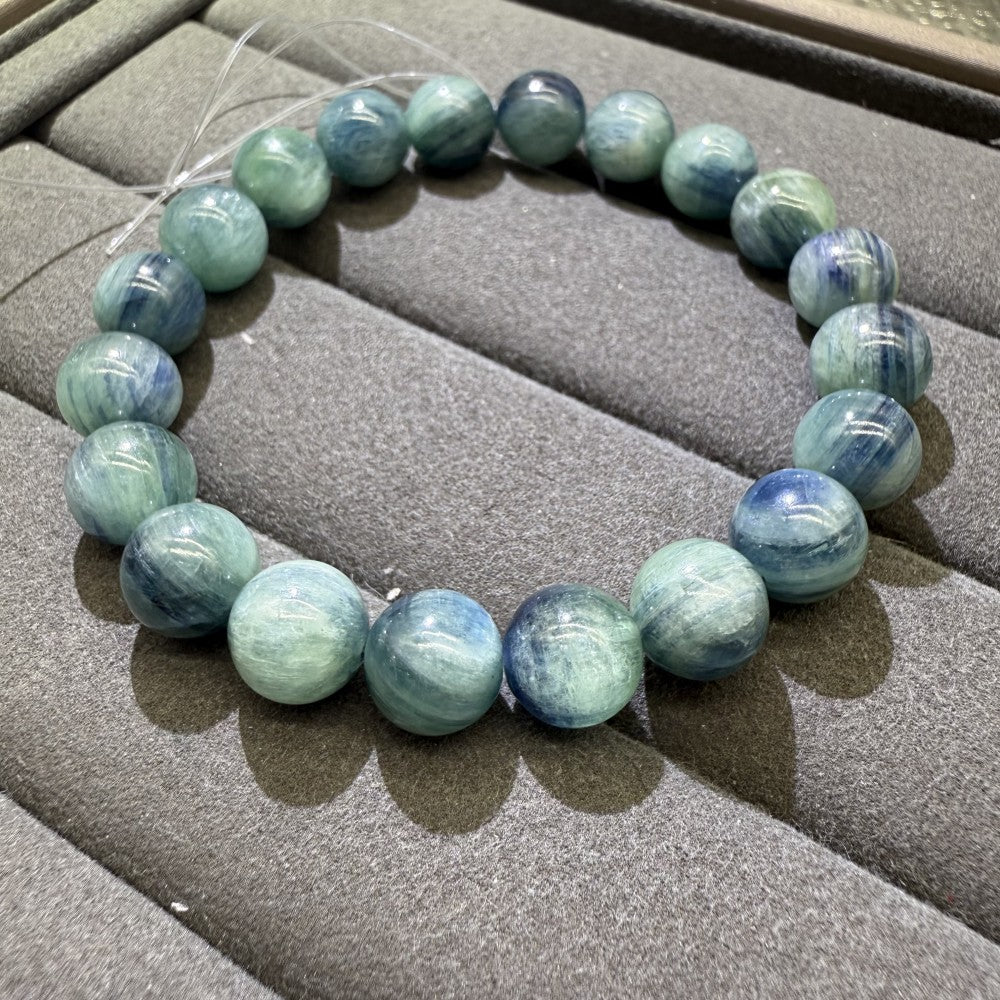 XLSL045 Blue Green Crystal bracelet 6/8/10/12mm