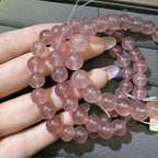 XLSL012 Strawberry Quartz  bracelet 6/8/10/12mm