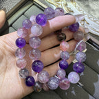 XLSL013 Super Seven  bracelet 6/8/10/12mm
