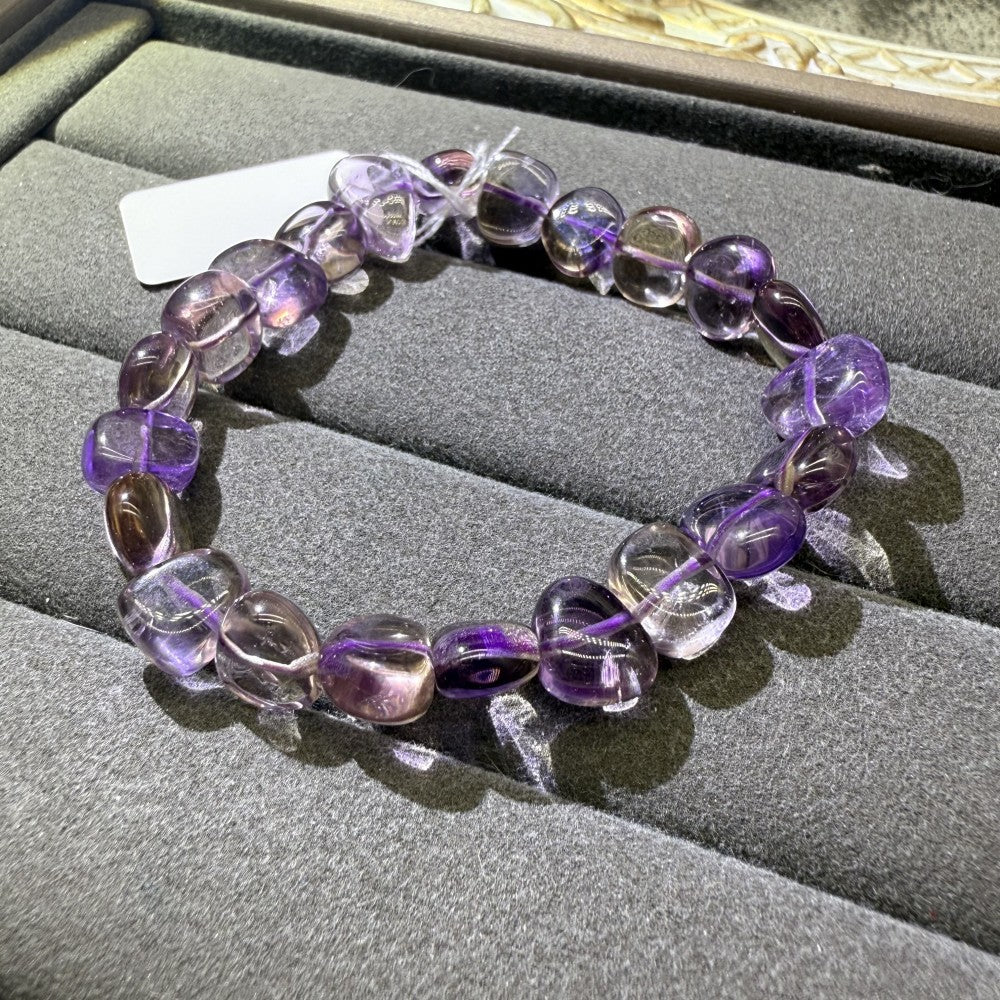 XLSL066  Traveling Ametrine bracelet 6/8/10/12mm