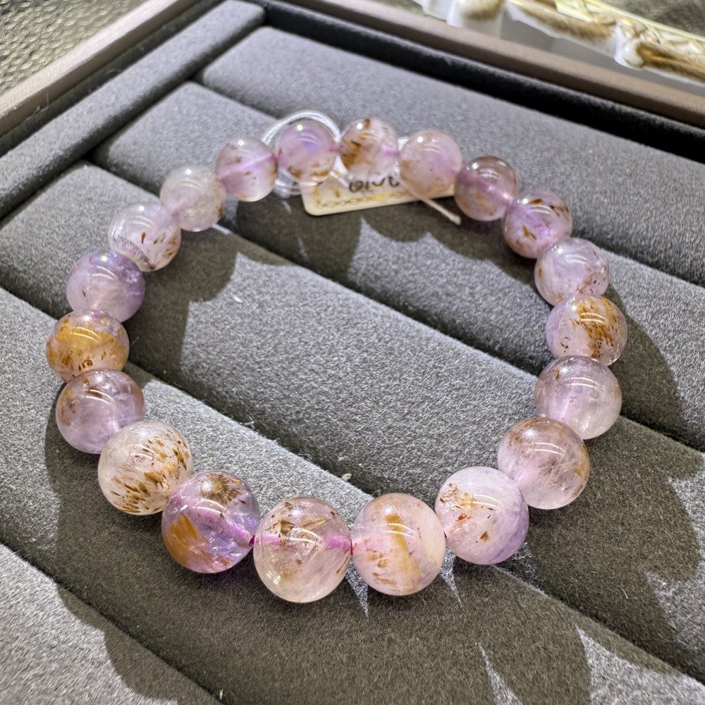 XLSL076 Purple Titanium bracelet 6/8/10/12mm