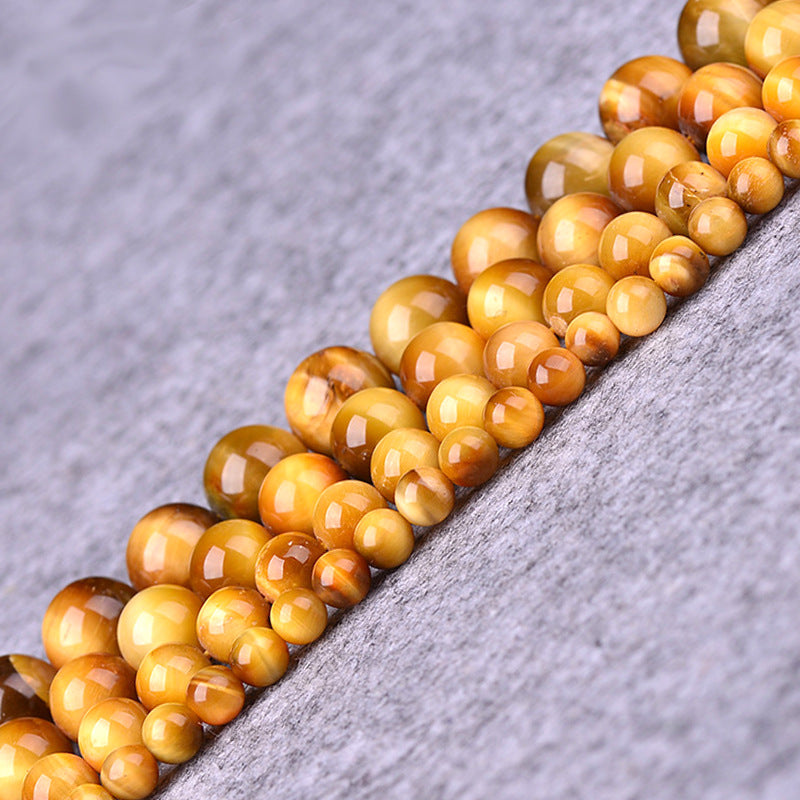 ゴールドタイガーアイ石 連材 8/10/12mm