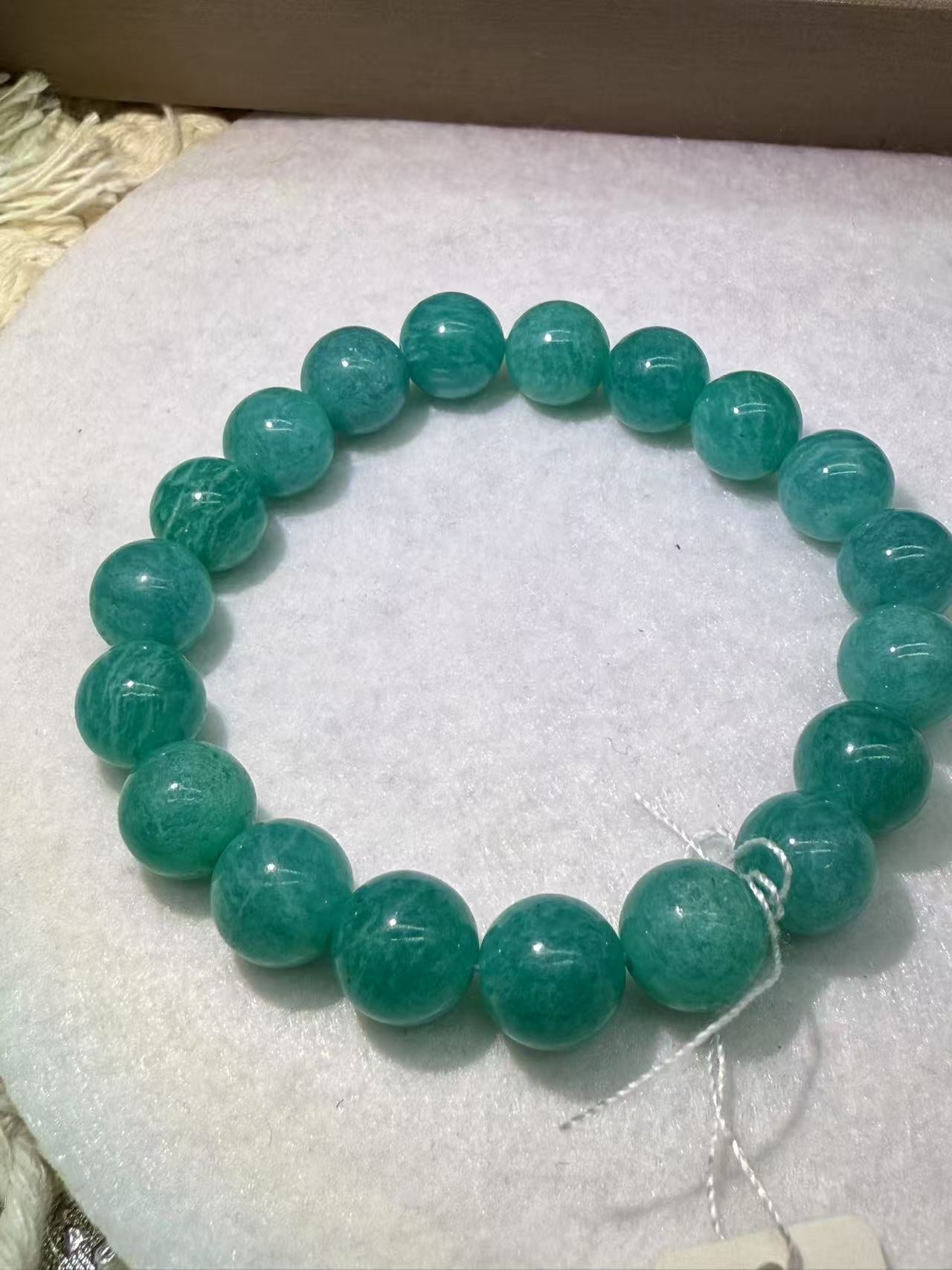 XLSL080 Amazonite bracelet 6/8/10/12mm