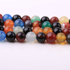 カラフルアゲート 連材 8/10/12mm