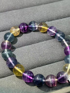 XLSL100 Color Fluorite2 bracelet 6/8/10/12mm