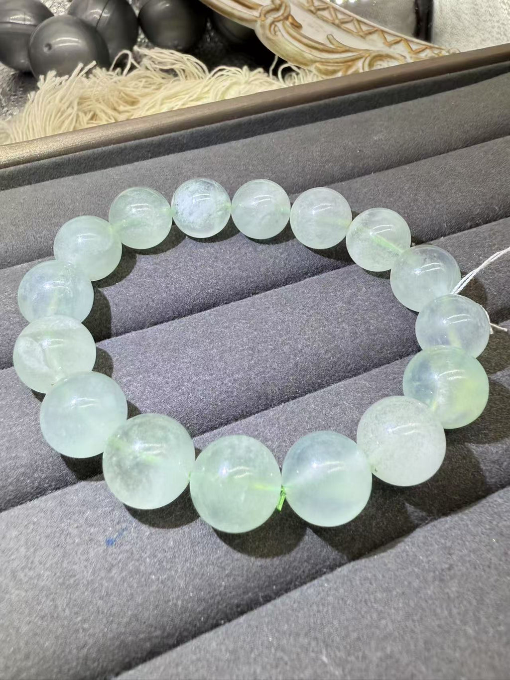 XLSL093 Sea Green Treasure bracelet 6/8/10/12mm