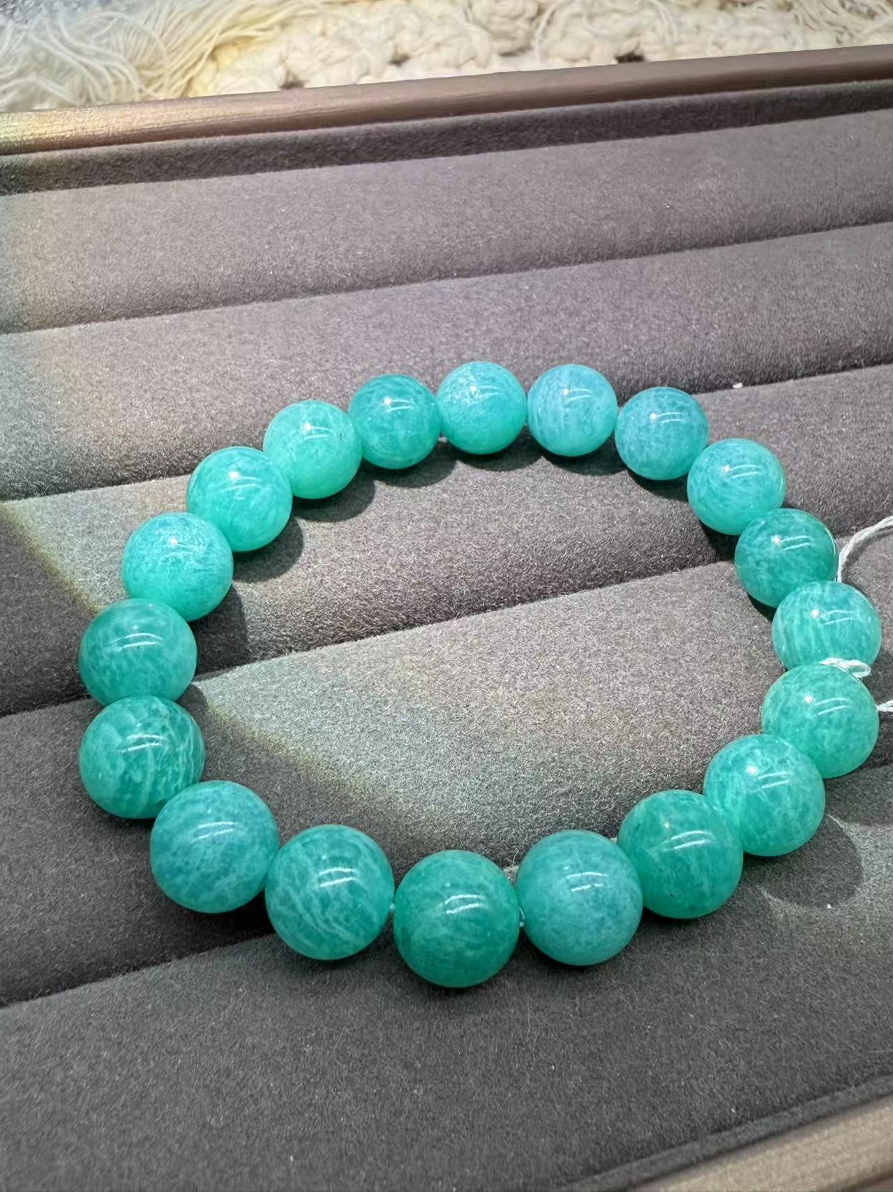 XLSL080 Amazonite bracelet 6/8/10/12mm