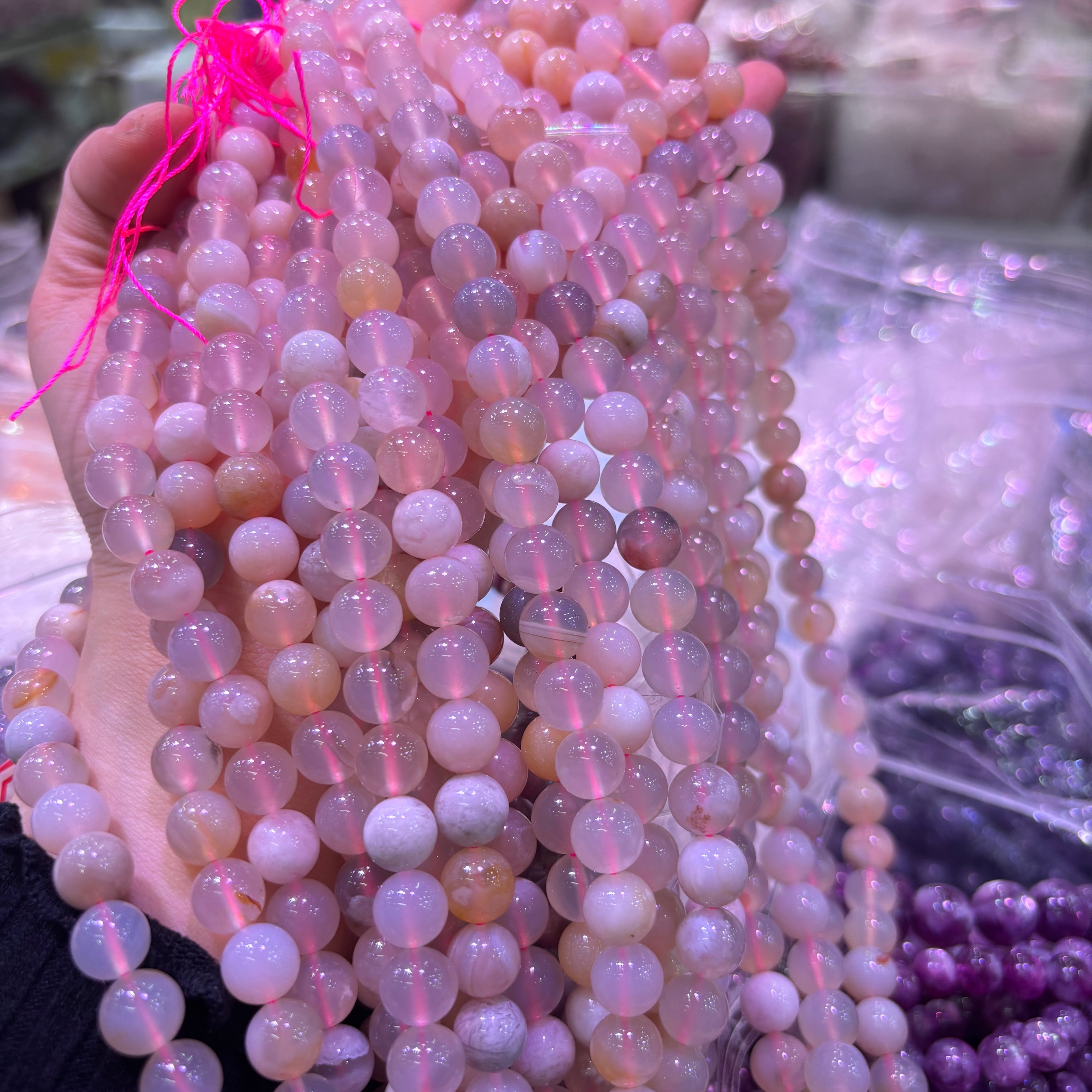 桜瑪瑙 ブレスレット 8/10/12mm