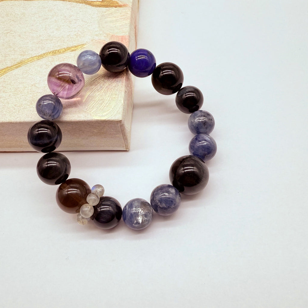 【予約販売商品】OS0005 オリジナルの天然石ブレスレット「自信と守護」