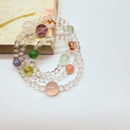 【予約販売商品】OS0009 オリジナルの天然石ブレスレット「多元活力と美好愿景」