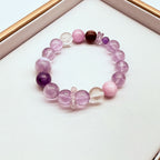 【予約販売商品】OS0003 オリジナルの天然石ブレスレット「平和と愛」