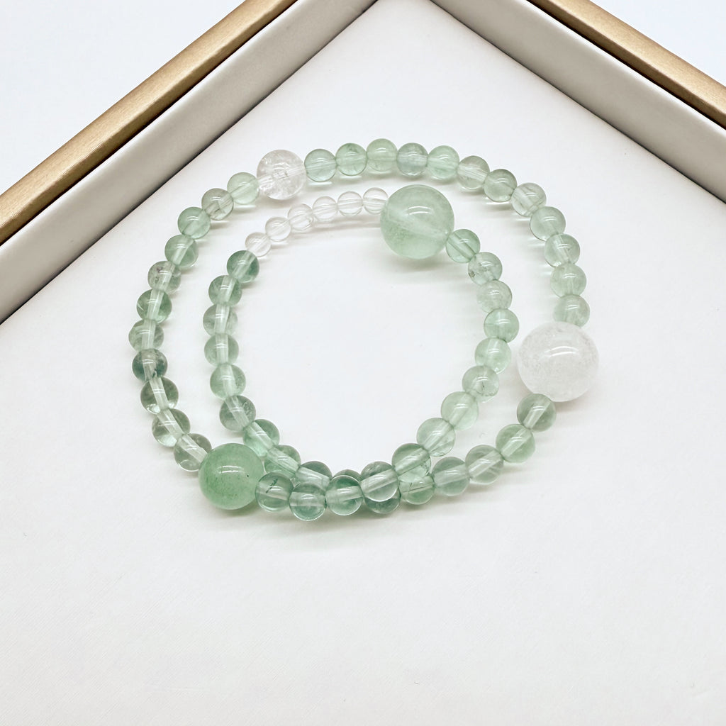 【予約販売商品】OS0007 オリジナルの天然石ブレスレット「活力と癒し」