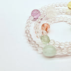 【予約販売商品】OS0009 オリジナルの天然石ブレスレット「多元活力と美好愿景」