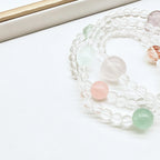 【予約販売商品】OS0009 オリジナルの天然石ブレスレット「多元活力と美好愿景」