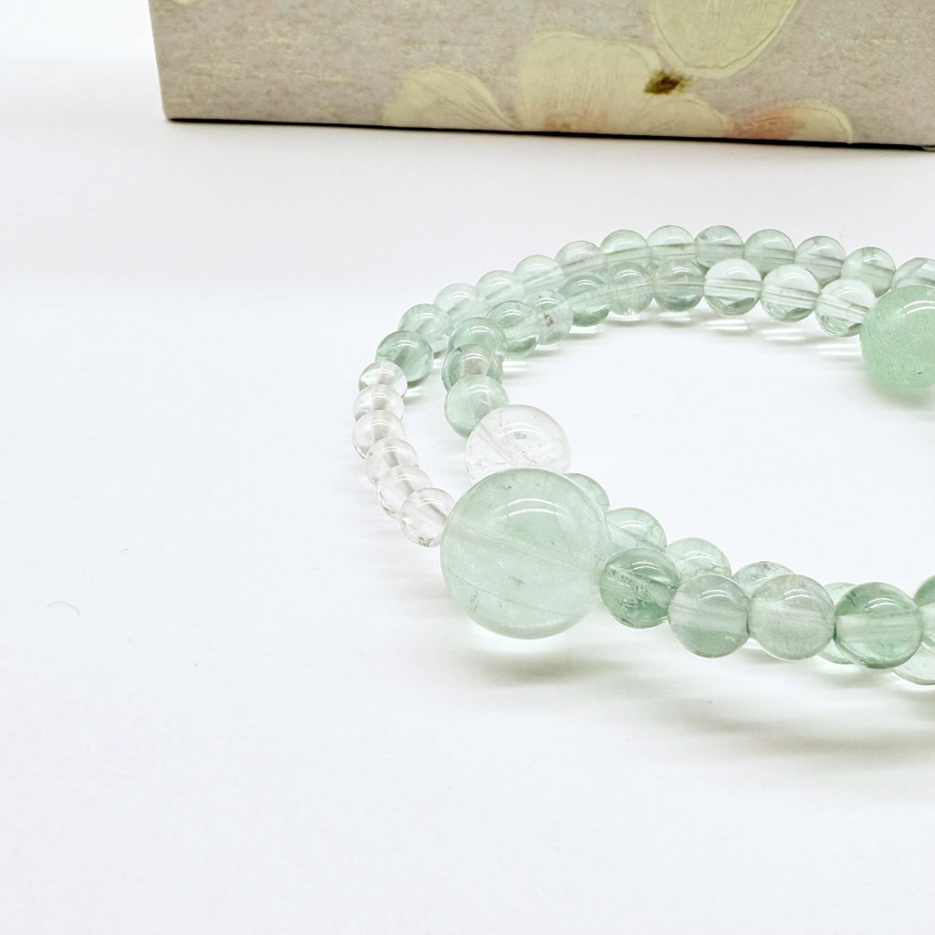 【予約販売商品】OS0007 オリジナルの天然石ブレスレット「活力と癒し」