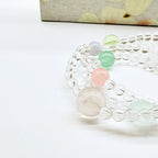 【予約販売商品】OS0009 オリジナルの天然石ブレスレット「多元活力と美好愿景」