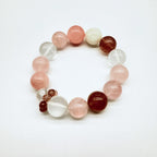 【予約販売商品】OS0001 オリジナルの天然石ブレスレット「愛と幸運」