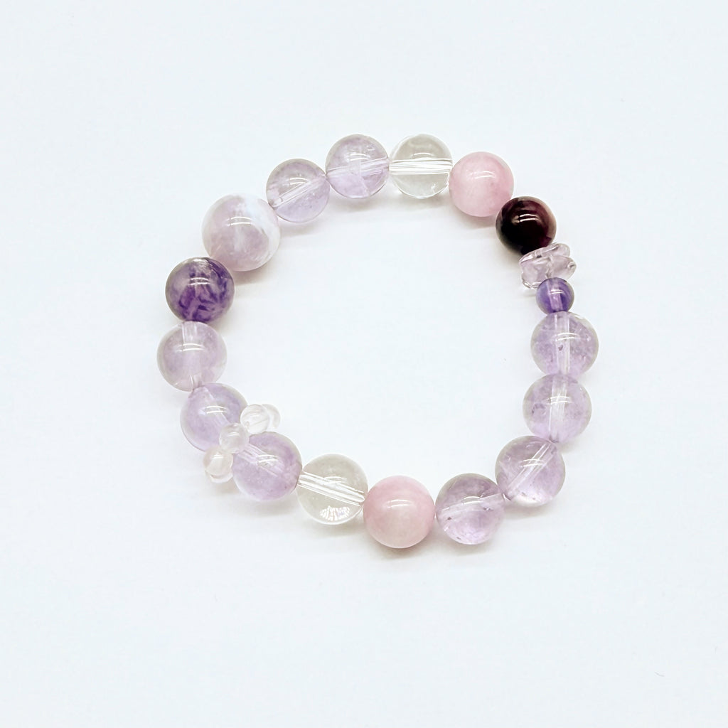 【予約販売商品】OS0003 オリジナルの天然石ブレスレット「平和と愛」