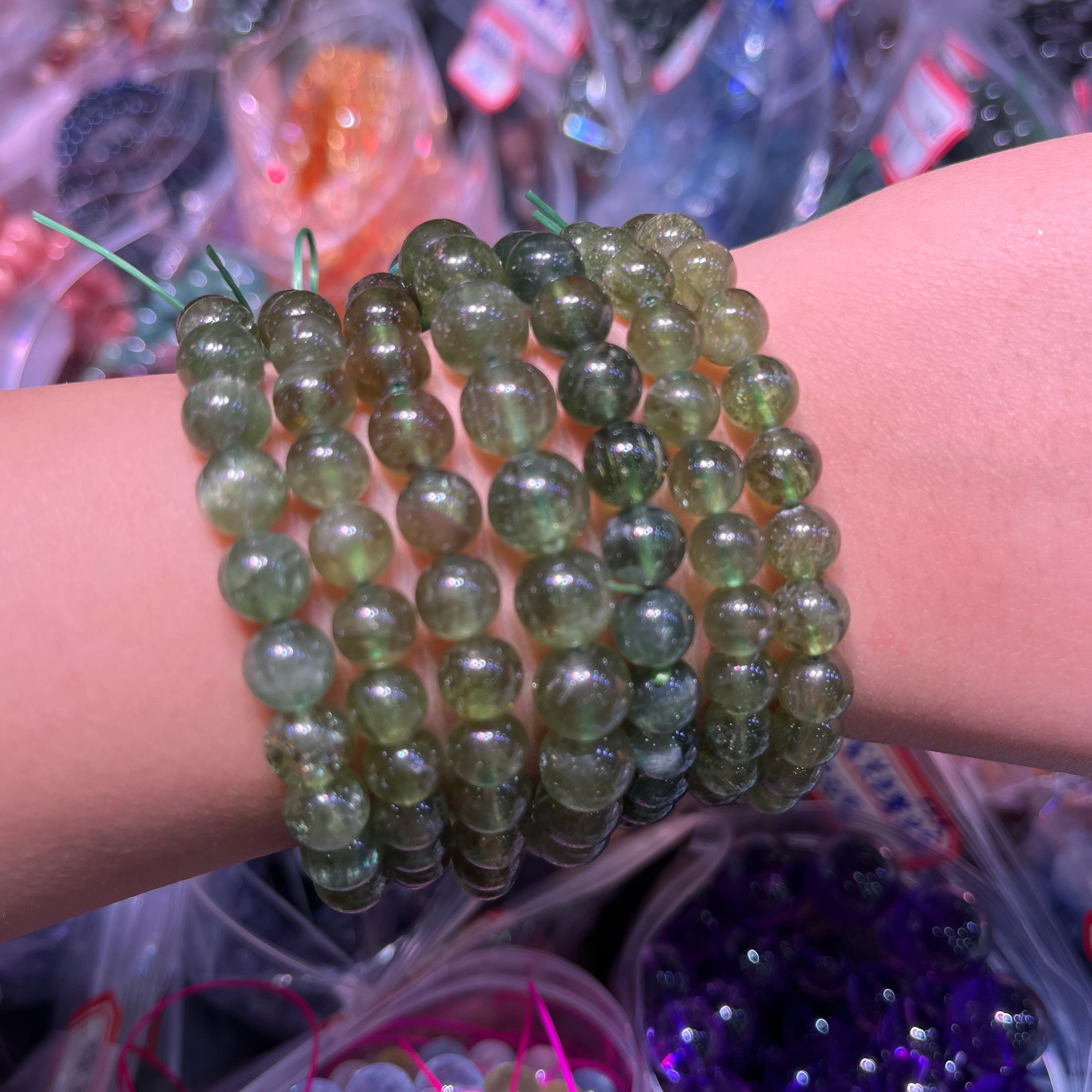 透輝石 ブレスレット 8/10/12mm