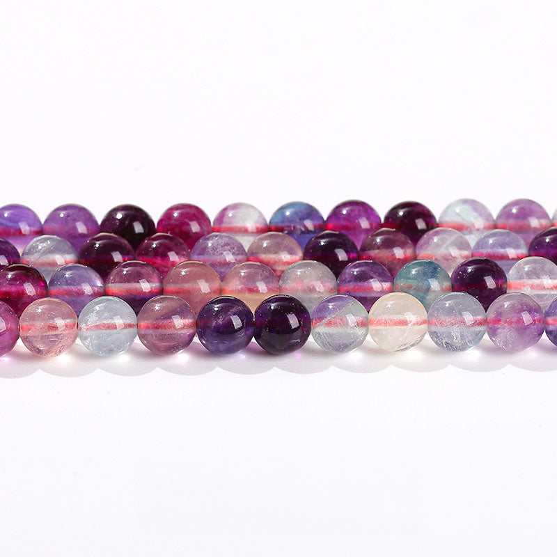 フローライトビーズ卸売 3A/5A 4/6/8mm