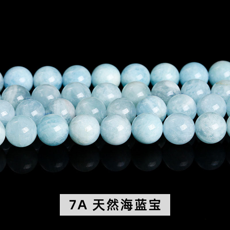 アクアマリンビーズ卸売 3A/7A 6/8/10/12mm