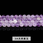 パープルジェイドビーズ卸売 3A/5A 6/8/10mm