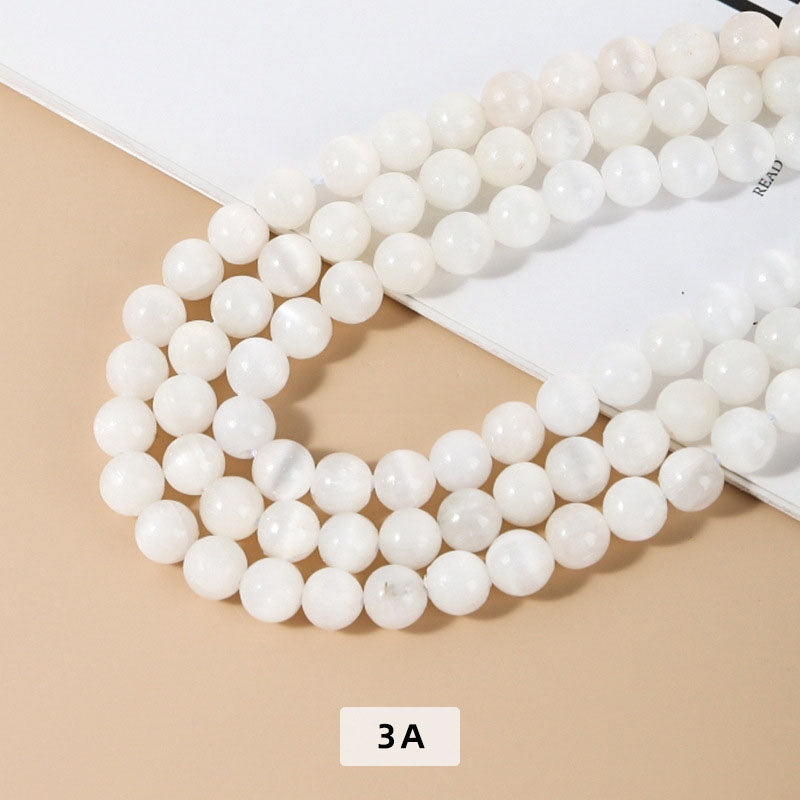 セレナイト（ジプサム）ビーズ卸売 3A/5A 6/8/10mm