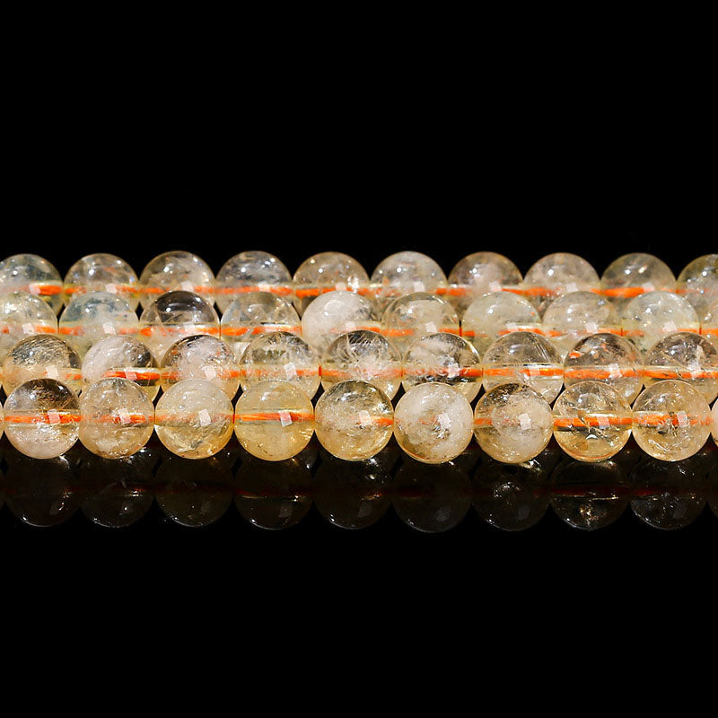 ダークシトリンビーズ卸売 3A/5A 6/8/10/12mm