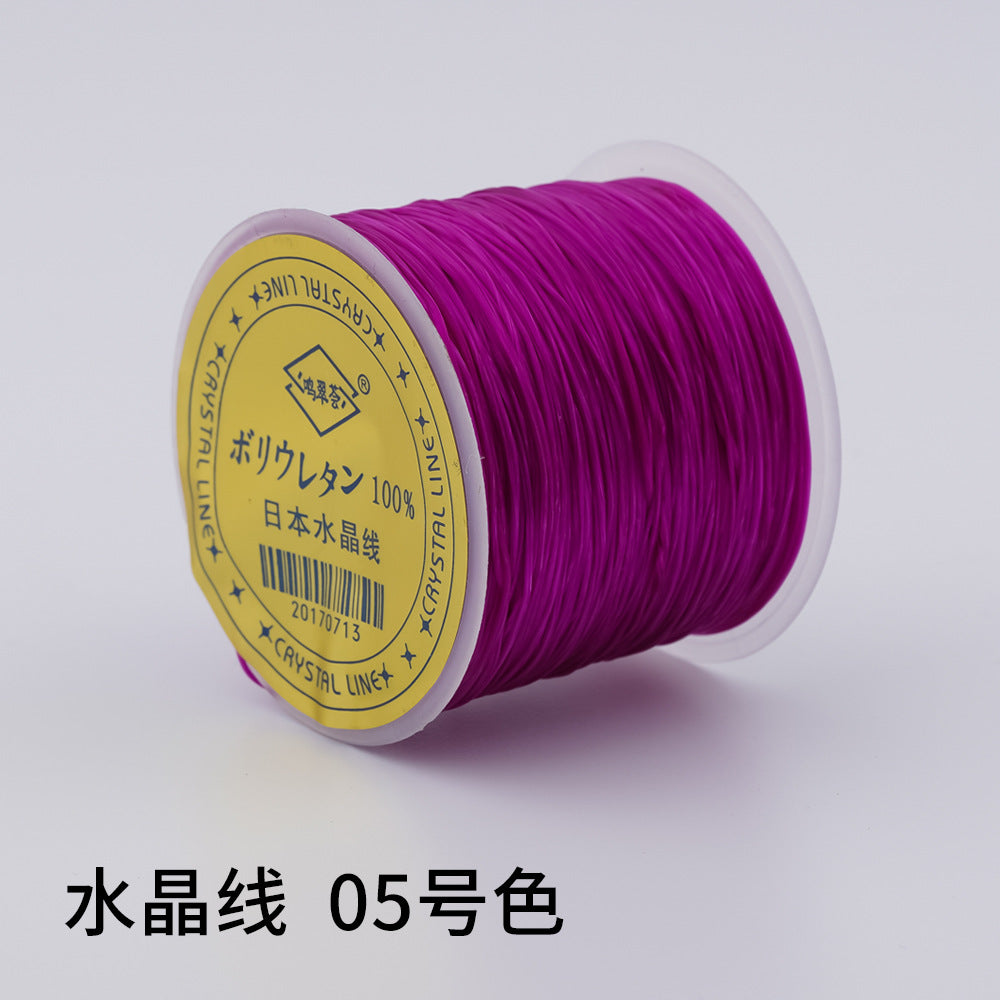 日本から輸入した平ゴムロープ