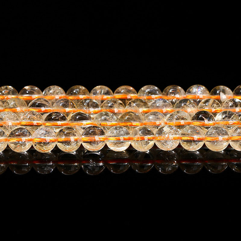 ダークシトリンビーズ卸売 3A/5A 6/8/10/12mm