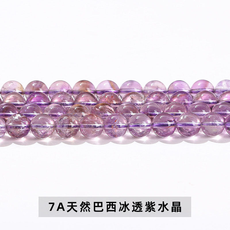 ウルグアイ産アメジストビーズ卸売 3A/5A/7A 4/6/8/10mm