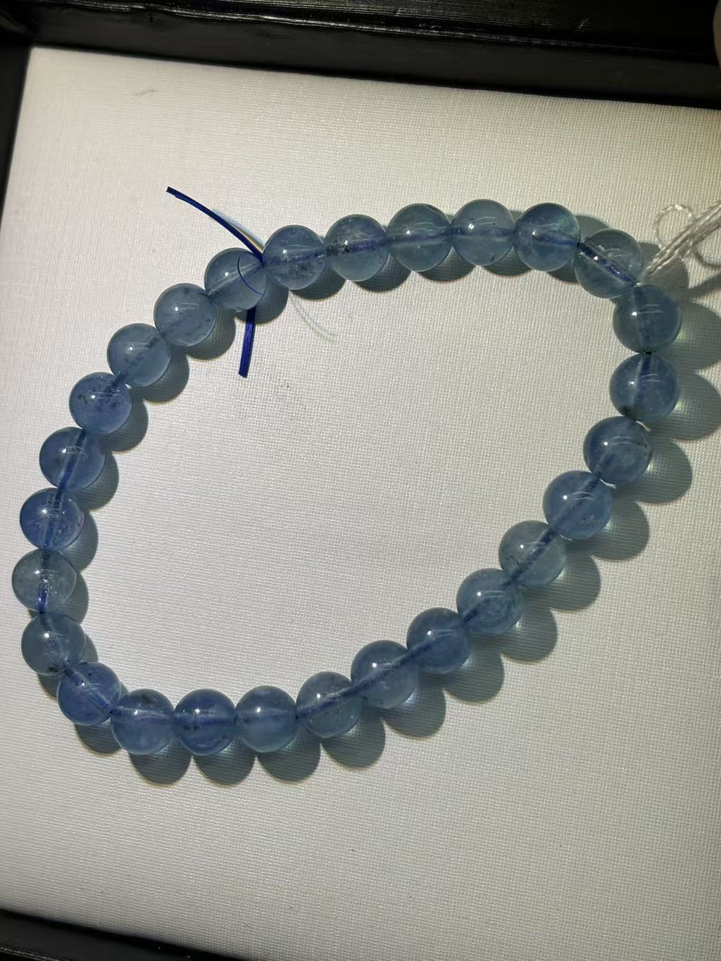 XLSL095 Aquamarine2 bracelet 6/8/10/12mm