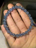 XLSL095 Aquamarine2 bracelet 6/8/10/12mm