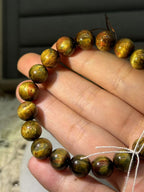 XLSL085 Golden Pietersite bracelet 6/8/10/12mm